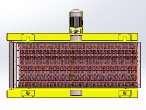 Linear shaker sw16 editable Model 3D