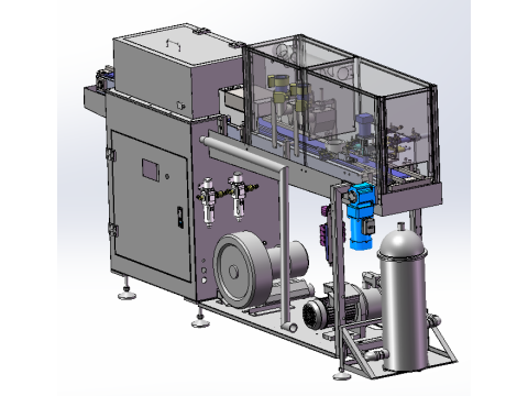 LXYC-BOSS demagnetization cleaning machine sw20 editable 3Dモデル