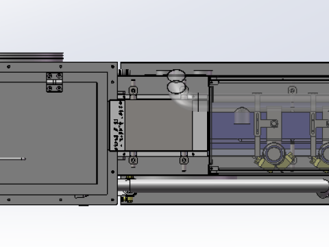 LXYC-BOSS demagnetization cleaning machine sw20 editable 3D 模型