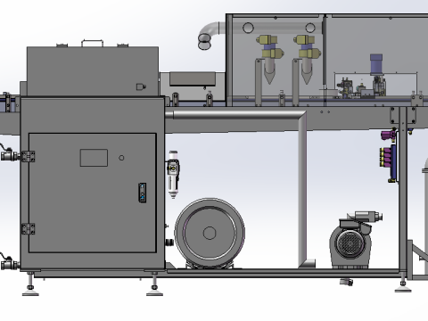 LXYC-BOSS demagnetization cleaning machine sw20 editable 3D 模型