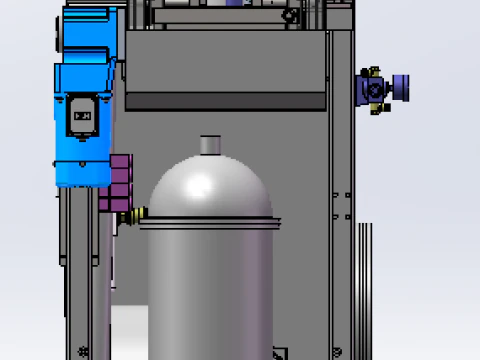 LXYC-BOSS demagnetization cleaning machine sw20 editable 3D Model