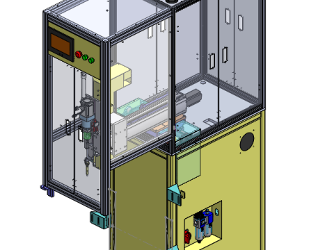 Online screw machine sw18 editable 3D Модель