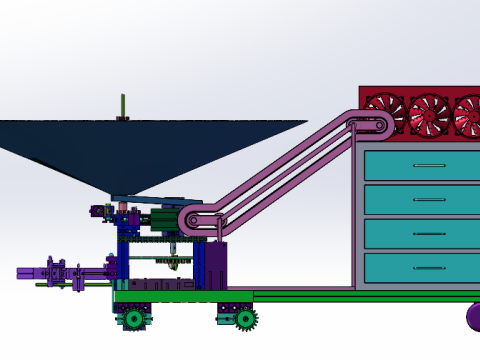 Vibration cherry collector sw20 editable 3D Model