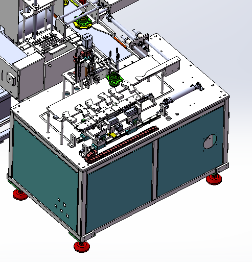 LXYC-BOSS outer flange inspection machine sw20 editable 3D Model .c4d .max .obj .3ds .fbx .stl .blend 