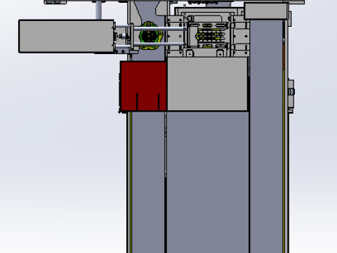 LXYC-BOSS outer flange inspection machine sw20 editable 3D Model