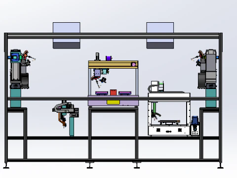 Different desktop soldering equipment SW18 can be edited 3D Model