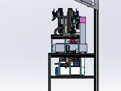 Different desktop soldering equipment SW18 can be edited 3D Модель