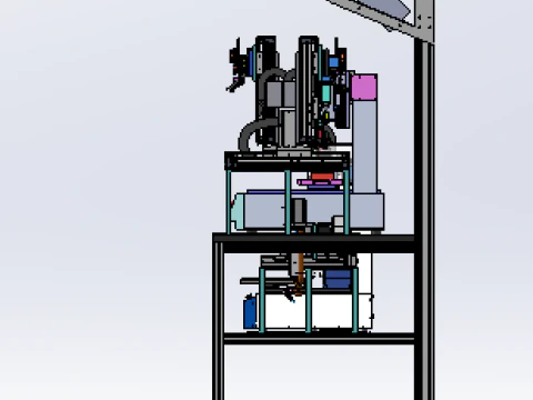 Different desktop soldering equipment SW18 can be edited 3D Model