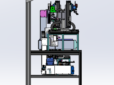 Different desktop soldering equipment SW18 can be edited 3D Модель