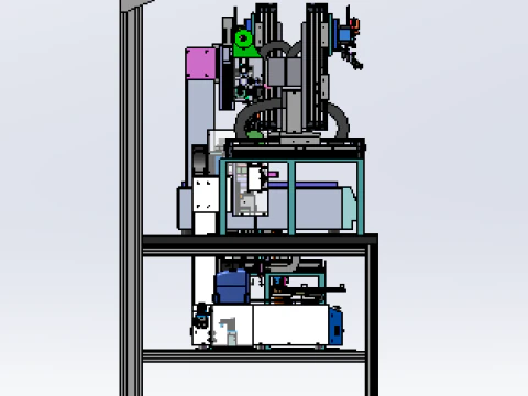 Different desktop soldering equipment SW18 can be edited 3D Model