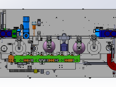 LXYC-BOSS Circle Appearance Image Inspection Equipment 3D 模型
