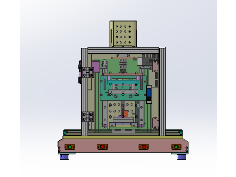 Six station press SW20 editable Model 3D