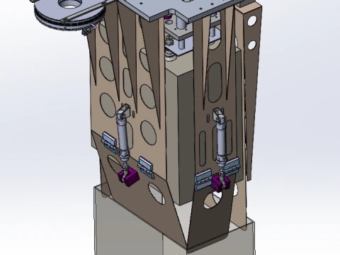 Confezionatrice per granchio peloso Modello 3D