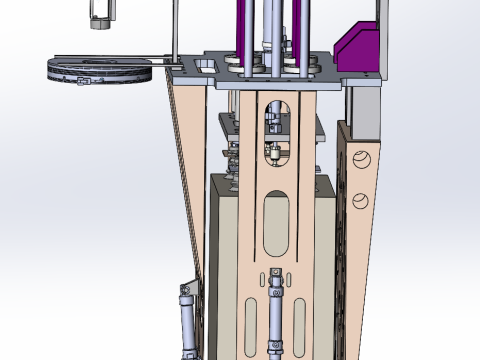 Hairy crab packaging machine Modello 3D