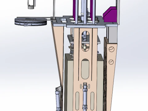 Hairy crab packaging machine 3D Model