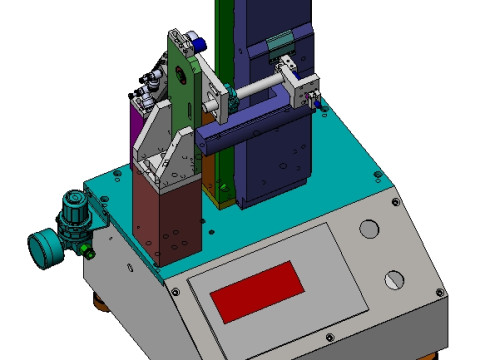 Key cover flip test equipment sw20 editable 3D मॉडल