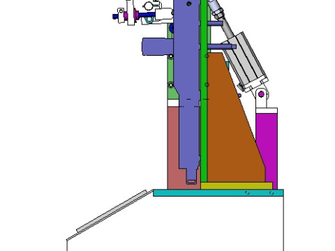Key cover flip test equipment sw20 editable 3D मॉडल