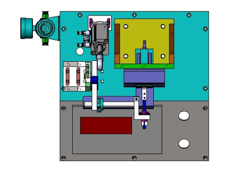Key cover flip test equipment sw20 editable 3D मॉडल