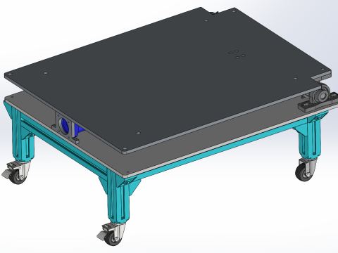 Ramp lift sw21 editable 3D Модель