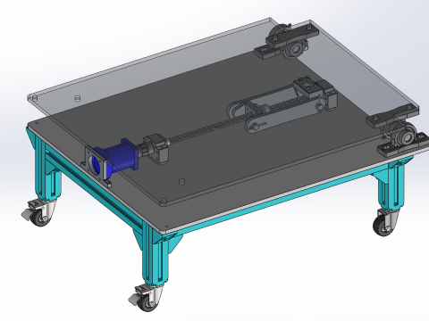 Ramp lift sw21 editable 3D Modell