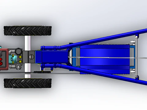 Small ditcher sw18 editable 3D Model
