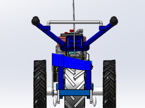 Small ditcher sw18 editable 3D Model