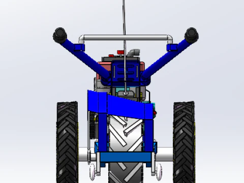 Small ditcher sw18 editable 3D Model