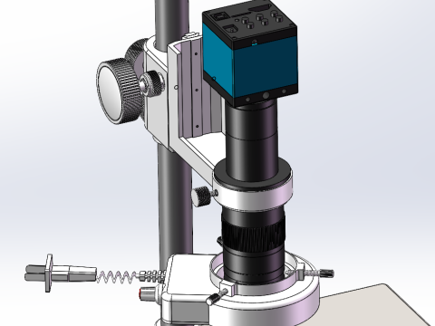 Intelligent electron microscope SW 3D 模型