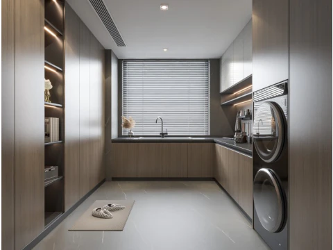 SketchUp de cozinha moderna Modelo 3D