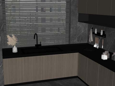 Modern Kitchen SketchUp 3D Модель