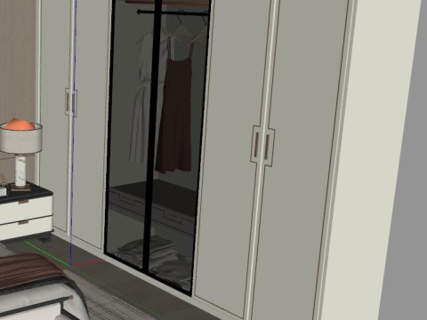 Bedroom Model 3D