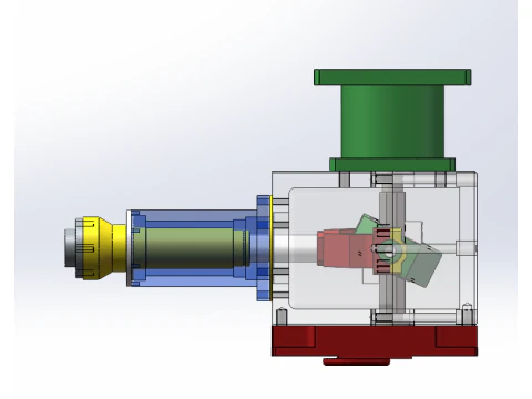 Angled cam vibration table sw16 editable 3D Model