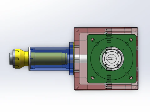 Angled cam vibration table sw16 editable 3D Model