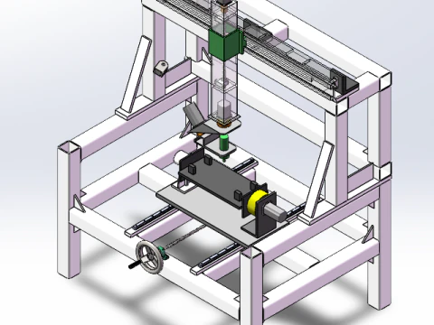 Automatic sander sw19 editable 3D Model