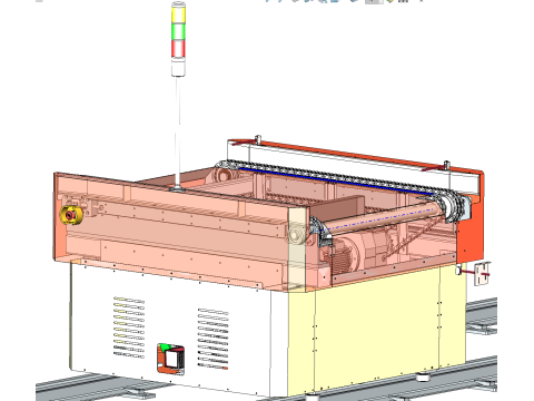 Heavy duty tray RGV-sw20 editable 3D मॉडल