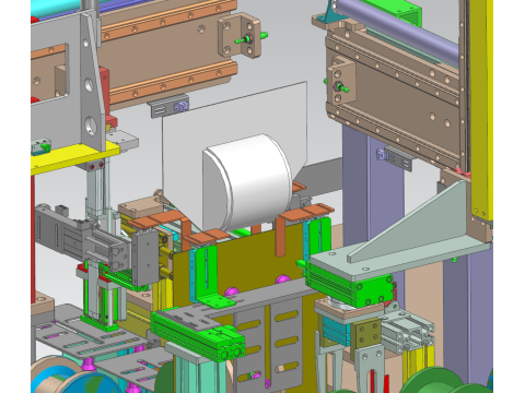 Wire reel packaging equipment UG10 3D Model