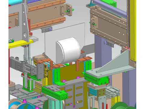 Wire reel packaging equipment UG10 3D Model