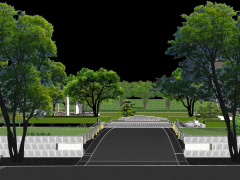 Display area su model 3D Model