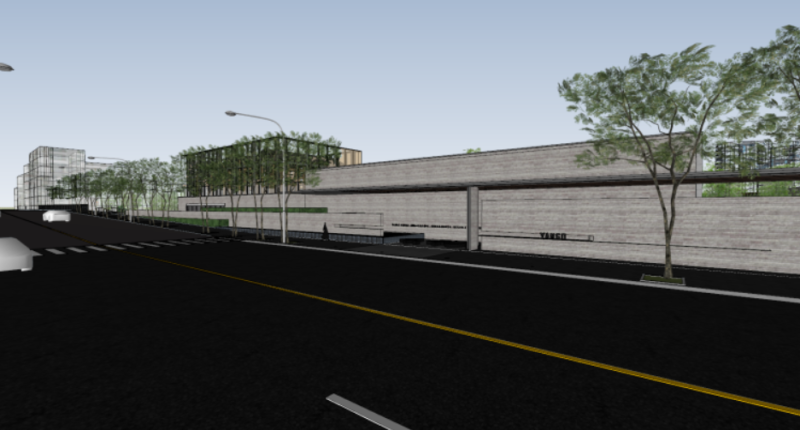 Overall SU Model of Sunshine City Demonstration Area Model 3D .c4d .max .obj .3ds .fbx .stl .blend