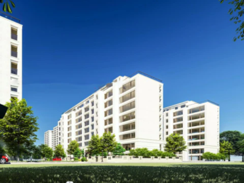 Rumah bergaya baratLanyuan SU kecil bertingkat tinggi Model 3D