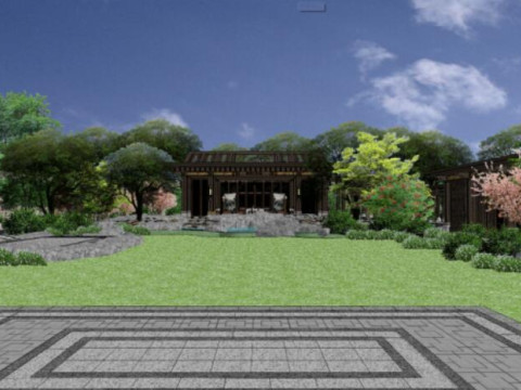Landscape su model of an exquisite model area 3D 模型