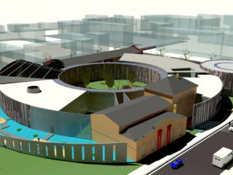 Modern tarzdaki m&uuml;zeler i&ccedil;in 6 eskiz model tasarımı 3D Model