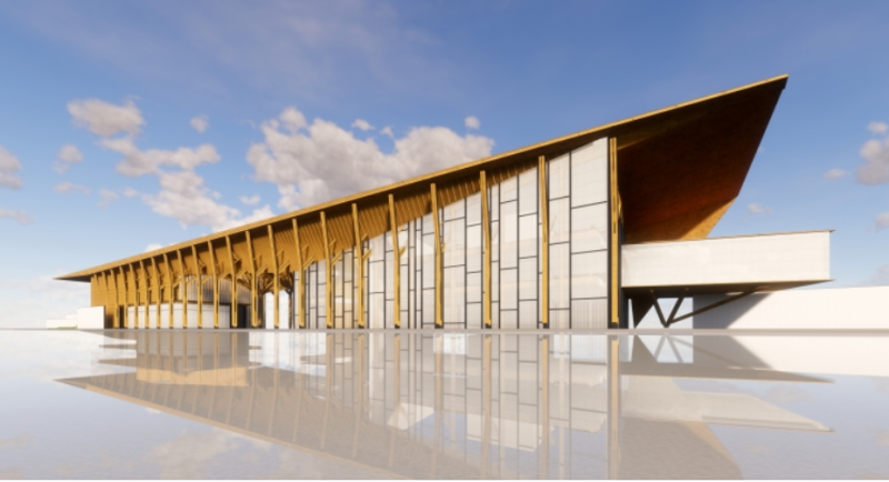 High-end clubhouse SU model Modelo 3D .c4d .max .obj .3ds .fbx .stl .blend 