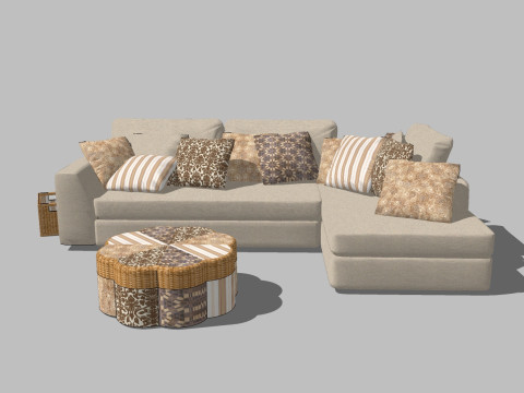 Sofas 31 pieces Modelo 3D