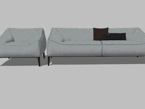 Sofas 31 pieces Modelo 3D