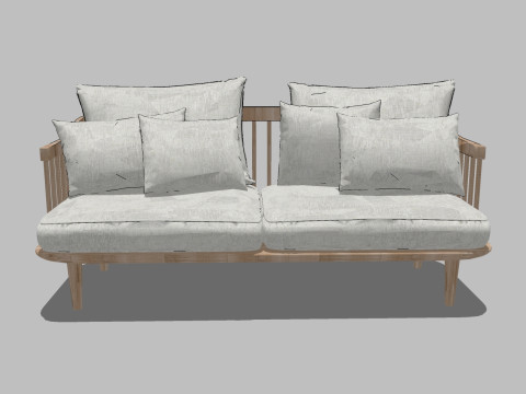 Sofas 31 pieces Modelo 3D