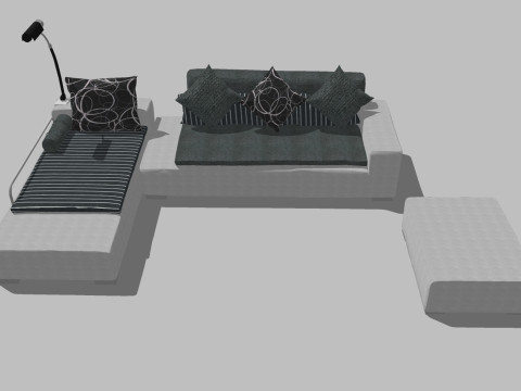 Sofas 31 pieces Modelo 3D