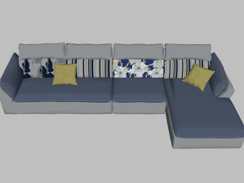 Дивани 31 шт 3D Модель
