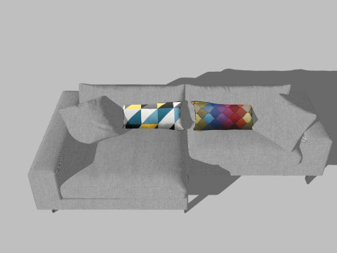 Sofas 31 pieces Modelo 3D