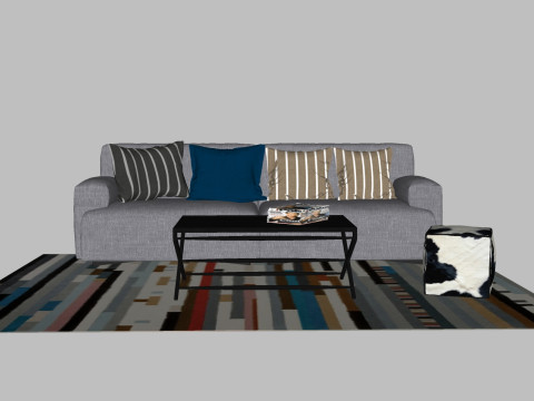 Sofas 31 pieces Modelo 3D